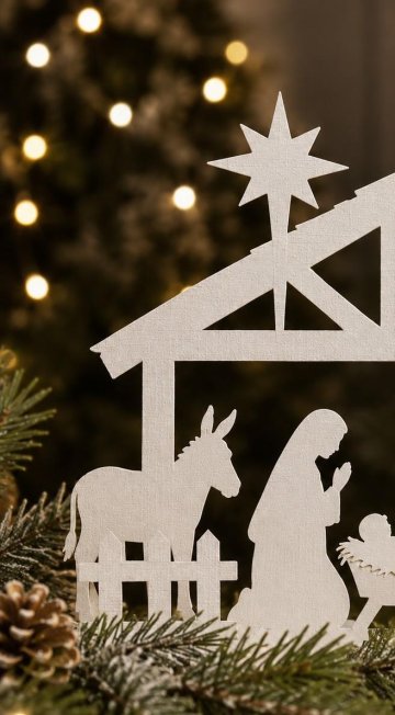 Atelier de Noël : Crèche en papier découpé (Adulte)