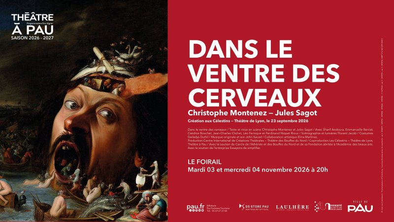 Saison Théâtre à Pau - Dans le ventre des cerveaux