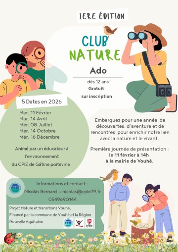 Club nature Ado avec le CPIE