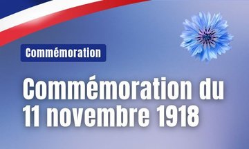 Commémoration du 11 novembre 1918