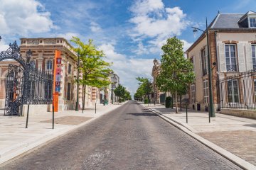 Visite de l'avenue de Champagne
