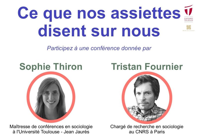 Conférence "Ce que nos assiettes disent sur nous"
