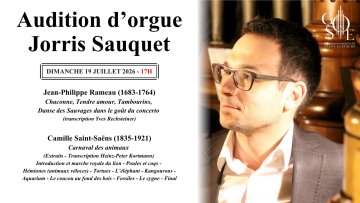 Audition d'orgue à l'église Saint-Eustache