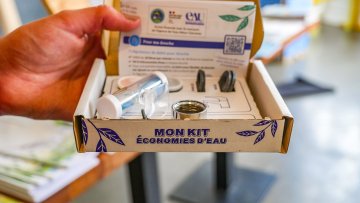 Distribution de kits économiseurs d'eau