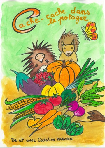 Cache-cache dans le potager