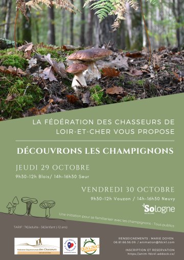 Instants Nature - Découvrons les champignons à Blois