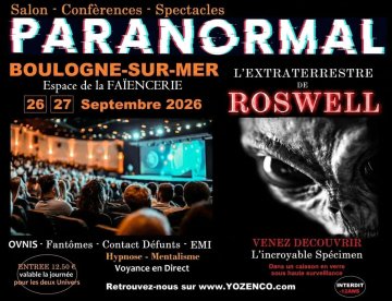 Salon du Paranormal au l'Espace de la Faiencerie à Boulogne-sur-Mer