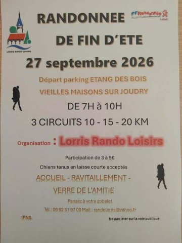 Randonnée de fin d'été