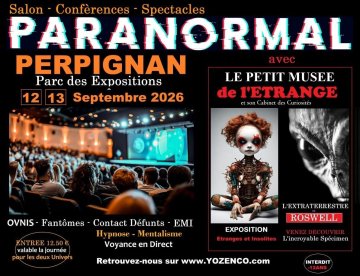 Salon du Paranormal au Parc des Expositions à Perpignan