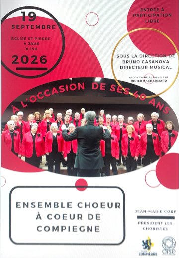 Concert de la Chorale CHOEUR à COEUR
