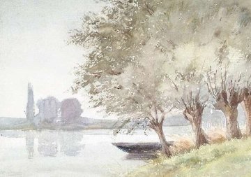 Marie-Thérèse Dethan-Roullet, peintre et aquarelliste à Chérence (1870-1945)