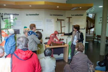 Visite guidée du Centre d'interprétation de la Forêt