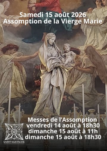 Messes de l'Assomption à l'église Saint-Eustache