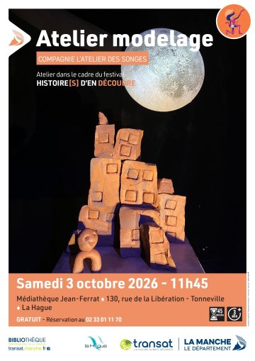 Atelier modelage avec la compagnie L'atelier des songes