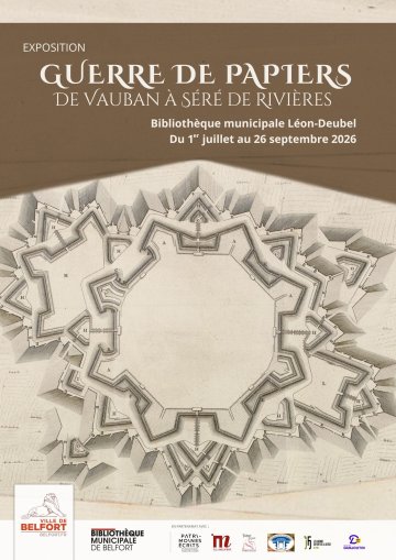 Exposition « Guerre de papiers de Vauban à Séré de Rivières »