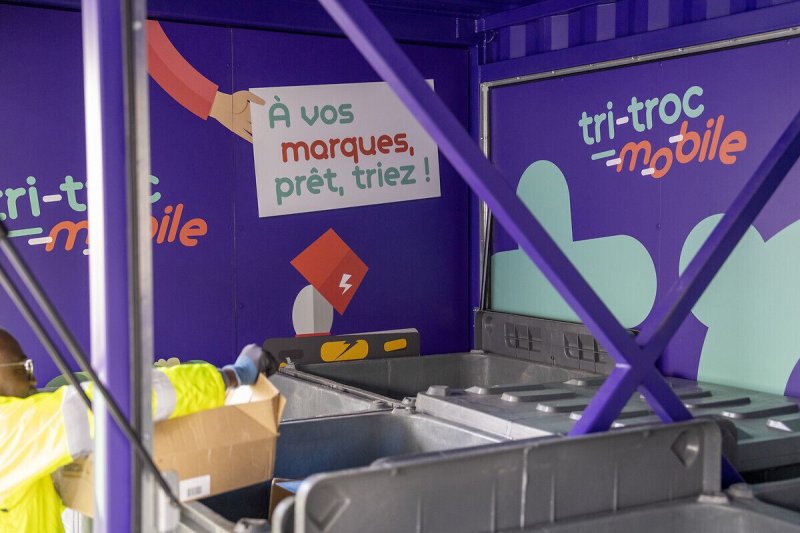 Tri-troc mobile