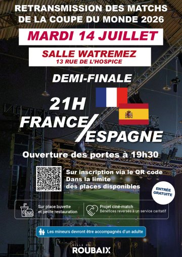 [Coupe du Monde 2026] France- Espagne