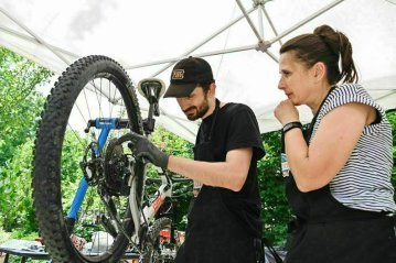 Atelier vélo : diagnostic et petite réparation, marquage Bicycode