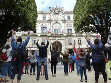 Visite commentée : Cross Country "Pau la ville en mouvement"