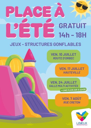 Place à l'été - Jeux & structures gonflables