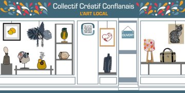 Artisanat par le Collectif Créatif Conflanais