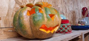 Atelier d'Halloween à la ferme Aïoli Caganis