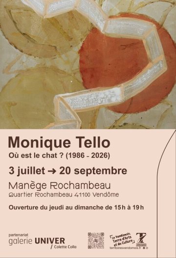 Monique Tello "Où est le chat (1986-2026)?"