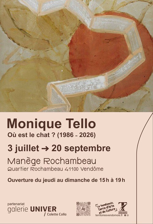 Monique Tello "Où est le chat (1986-2026)?"