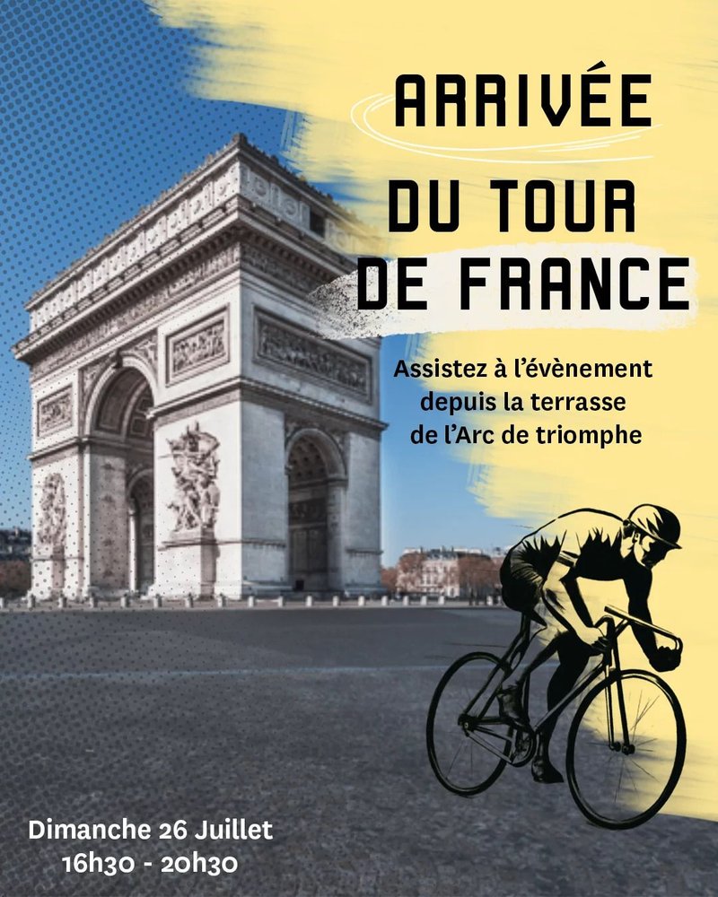Arrivée du Tour de France