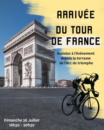 Arrivée du Tour de France