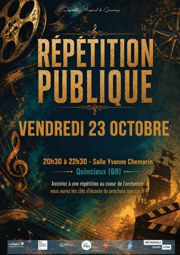 [Reprogrammé] REPETITION PUBLIQUE - ECOUTE COMMENTEE