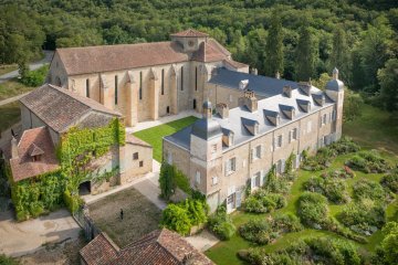 Visite de l'abbaye de Beaulieu