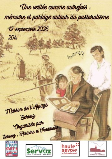 Une veillée comme autrefois: mémoire et partage autour du pastoralisme.