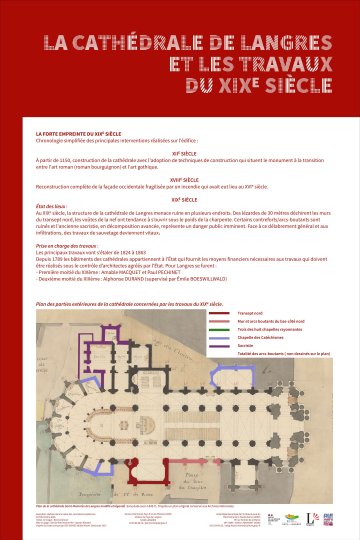 Exposition : Les travaux de restauration de la cathédrale au XIXe siècle