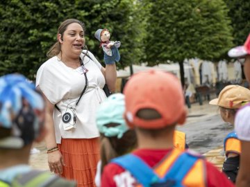 Visite marionnette Jean l'intrépide