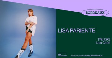 LISA PARIENTE｜Lieu Chéri - 19 novembre 2026