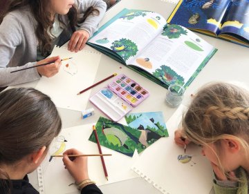 Rencontre et atelier pour les enfants avec Léna Mazilu, illustratrice