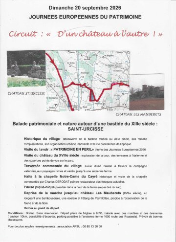 Circuit : "D'un château à l'autre !"