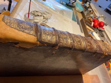 Démonstration de restauration livres