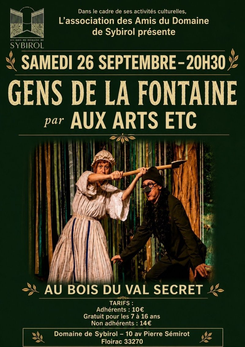 GENS DE LA FONTAINE "Au bois du val secret"