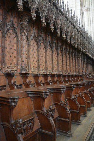 Visite guidée des stalles de la cathédrale d'Amiens