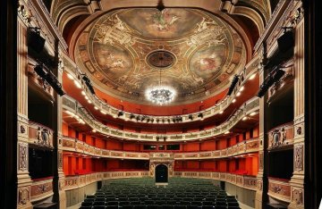 Découverte de la grande salle du théâtre Charles Dullin