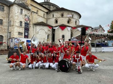 Exposition en ville : 40ème anniversaire de la Banda la Châtelaine