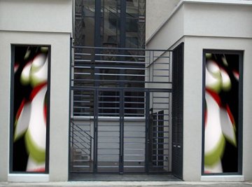 Étrange diptyque signé Guillaume Bottazzi sur le patrimoine historique des Gratte-Ciel de Villeurbanne