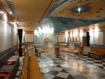 Visite guidée du Temple maçonnique de Piolenc