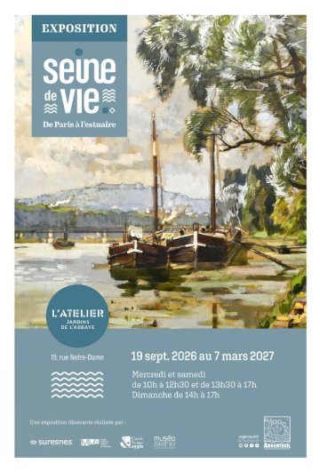 Visite libre de l'exposition "Seine de vie, de Paris à l'Estuaire"