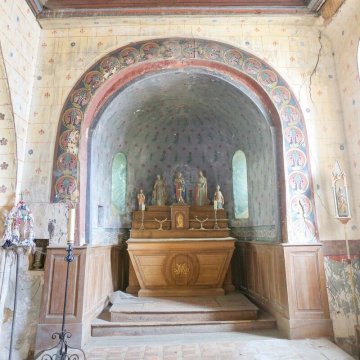 Visite de l'église de Mignières et visite virtuelle de la chapelle