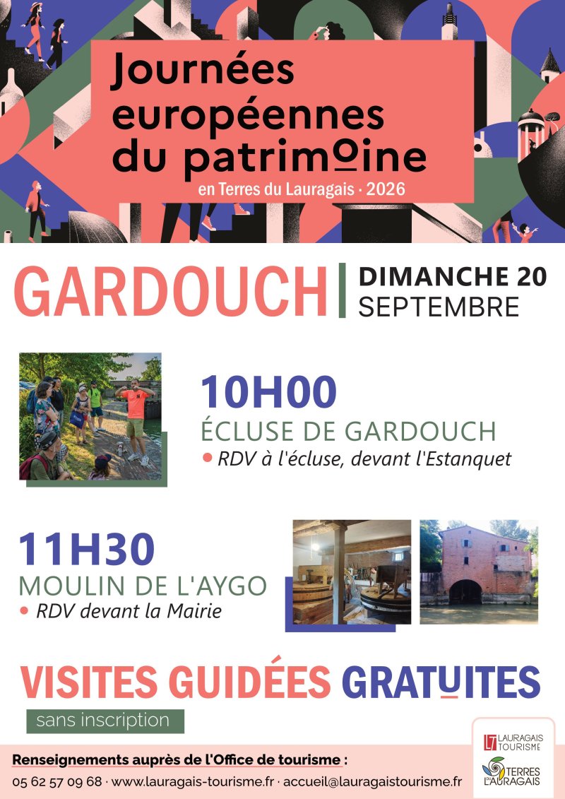 Visite guidée de l'écluse de Gardouch