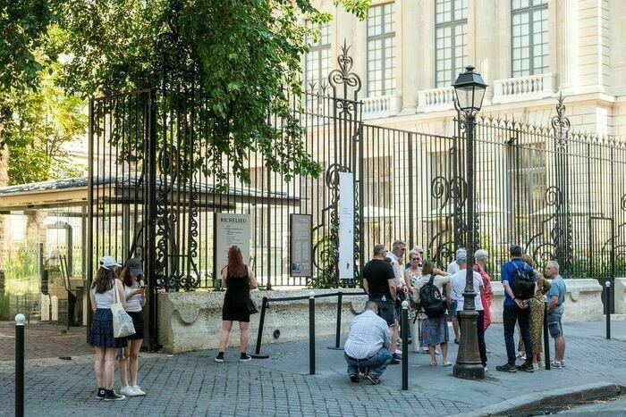 Visite de la Bibliothèque nationale de France (BnF) - Site Richelieu