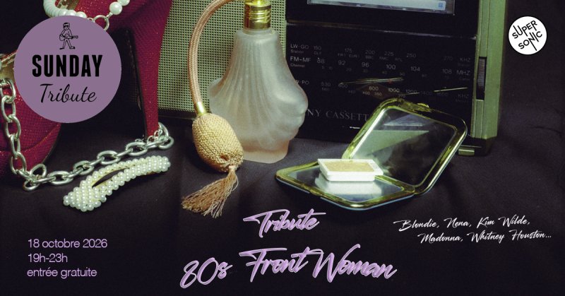 Sunday Tribute - 80's Frontwomen: Blondie, Nena, Kim Wilde, Madonna, Whitney Houston